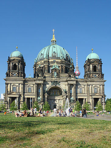 Fotos Berliner Dom mit Fernsehturm | Berlin