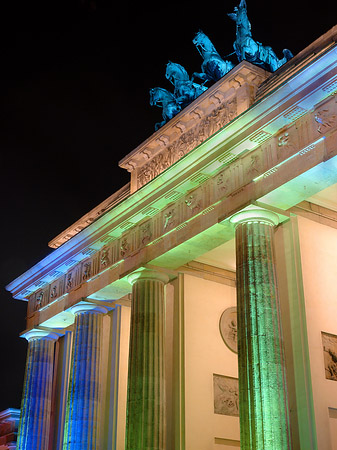 Foto Brandenburger Tor bei Nacht