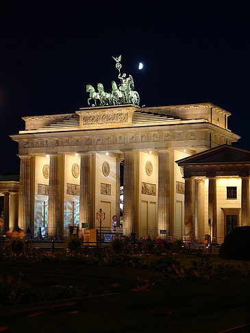 Foto Brandenburger Tor bei Nacht