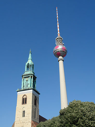 Fotos Fernsehturm und Marienkirche