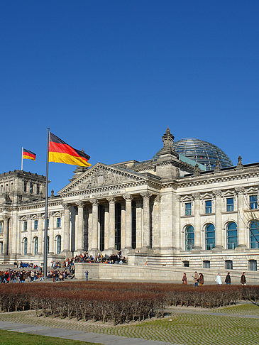 Foto Blick auf Reichstag