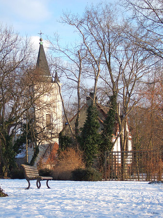 Foto Kirche im Schnee - Berlin