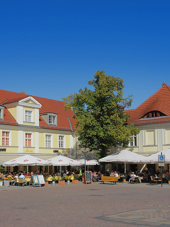 Fußgängerzone der Brandenburger Straße Fotos