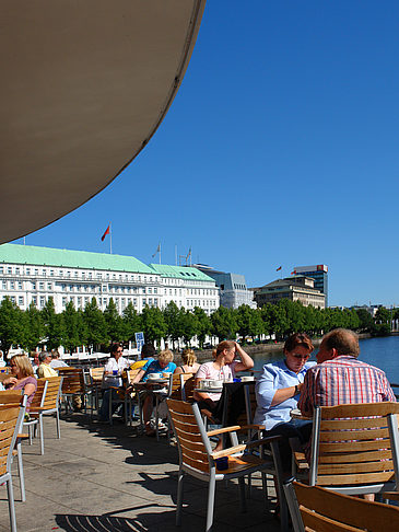 Foto Brunchterrasse auf dem Alster Pavillon