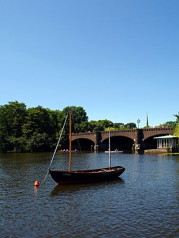 Fotos Boote auf der Außenalster