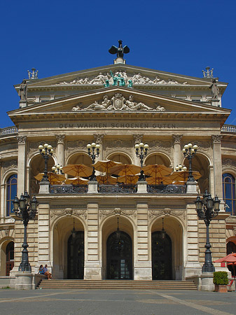 Alte Oper mit Opernplatz Foto 