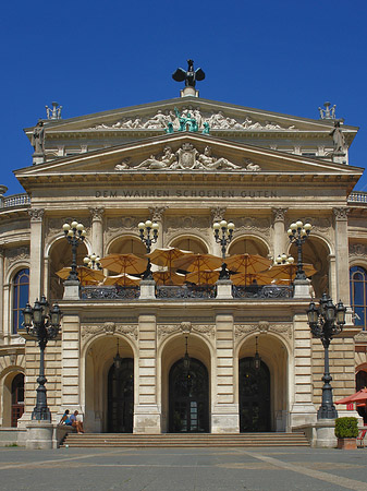 Alte Oper mit Opernplatz Fotos