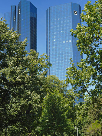 Foto Deutsche Bank mit Wiese