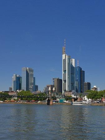 Foto Skyline von Frankfurt