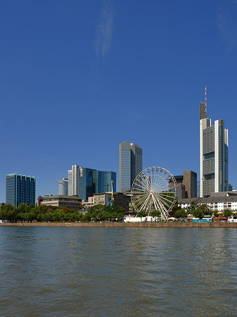 Skyline von Frankfurt Foto 