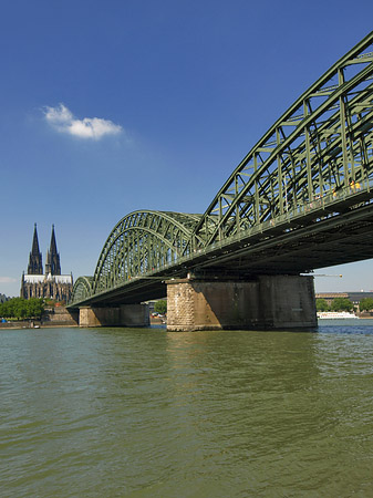 Fotos Hohenzollernbrücke am Kölner Dom