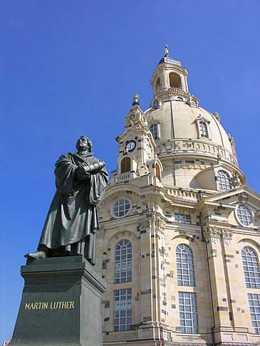 Fotos Martin Luther Denkmal an der Frauenkirche | Dresden