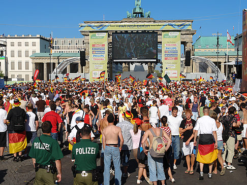 Foto Leinwand und Fans - Berlin