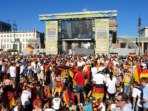 Leinwand und Fans Foto 