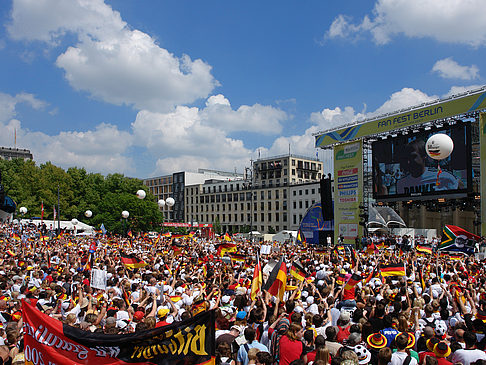 Foto Empfang der Nationalmannschaft