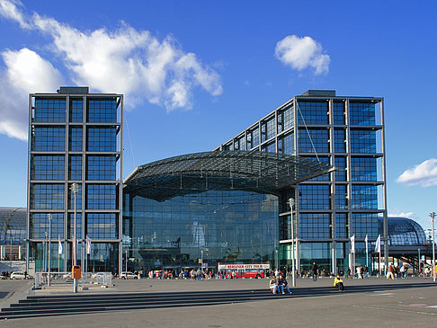 Blick auf den Hauptbahnhof Fotos