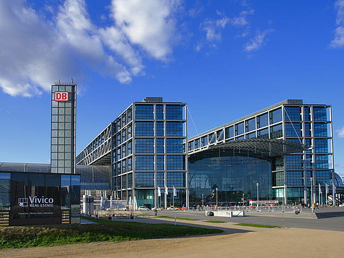 Foto Blick auf den Hauptbahnhof