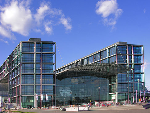 Blick auf den Hauptbahnhof Foto 