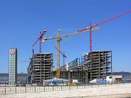 Foto Lehrter Bahnhof-Baustelle