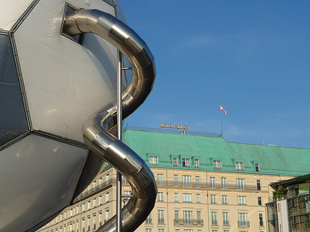 Foto Fussball Globus - Berlin