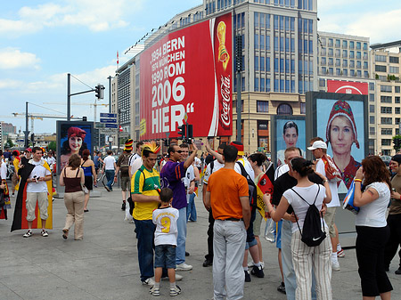 Coca-Cola Werbung Foto 