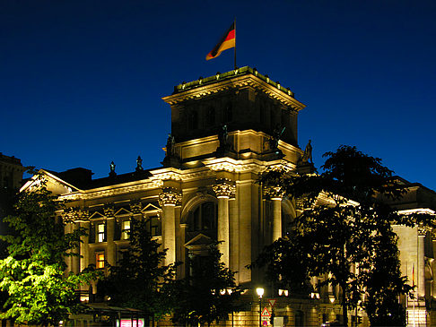 Fotos Reichstag bei Nacht