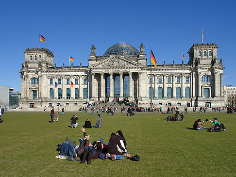 Fotos Touristen am Reichstag