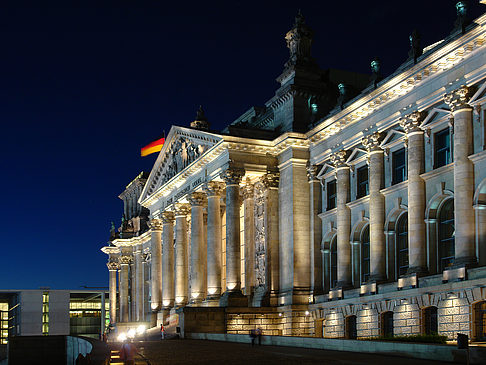 Fotos Reichstag bei Nacht