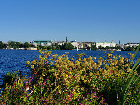 Foto Blick nach Osten von der Außenalster