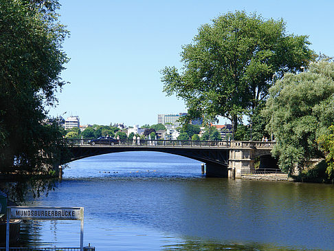 Foto Mundsburger Kanal - Hamburg