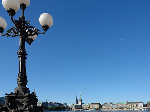 Laterne und Binnenalster