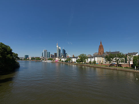 Foto Blick über den Main - Frankfurt am Main