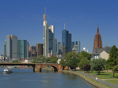 Fotos Blick von Obermainbrücke | Frankfurt am Main