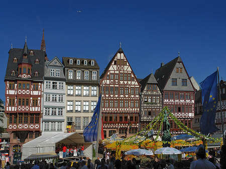 Foto Gerechtigkeitsbrunnen auf dem Römerberg - Frankfurt am Main