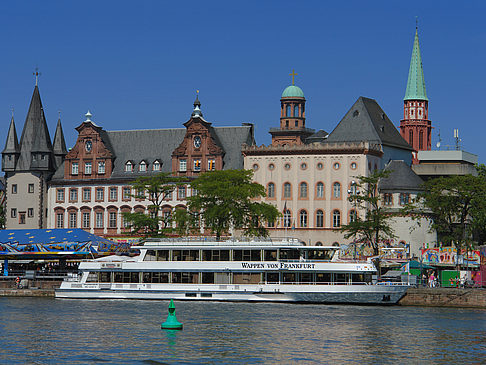 Fotos Saalhof mit Schiff | Frankfurt am Main