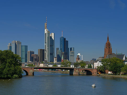 Skyline von Frankfurt Fotos