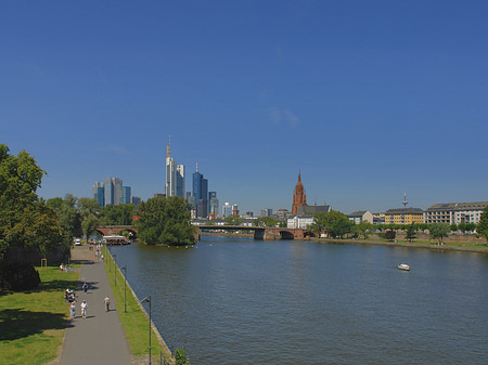 Foto Skyline von Frankfurt