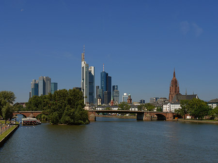 Skyline von Frankfurt Foto 