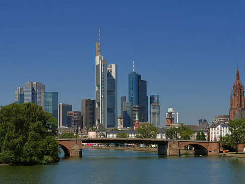 Foto Skyline von Frankfurt - Frankfurt am Main