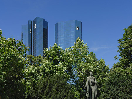 Fotos Schiller und Deutsche Bank | Frankfurt am Main