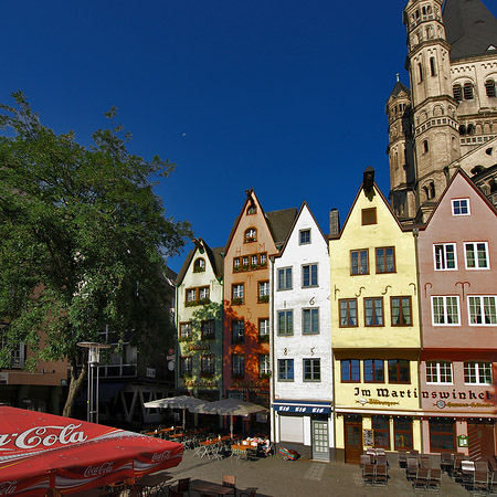 Groß St Martin hinter Fischmarkt