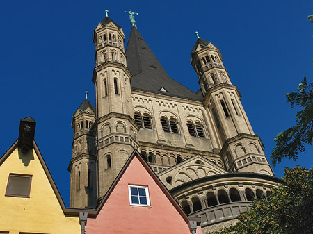 Foto Groß St Martin hinter Fischmarkt - Köln