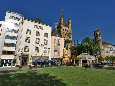 Groß St Martin hinter Fischmarkt Fotos