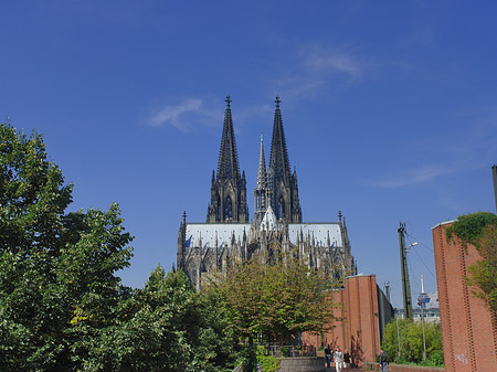 Weg zum Kölner Dom Foto 