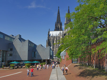 Weg zum Kölner Dom Foto 