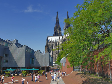 Weg zum Kölner Dom Foto 