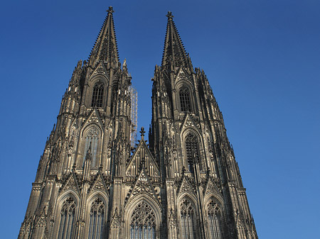 Westfassade des Kölner Doms Foto 