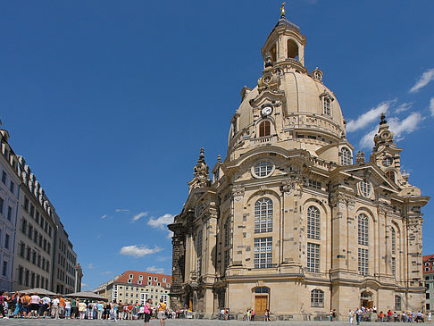 Foto Frauenkirche und Neumarkt - Dresden