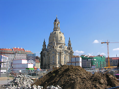 Fotos Baustelle Frauenkirche