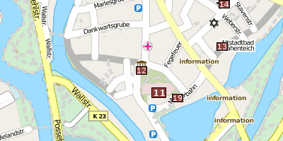 Zeughaus  Stadtplan